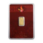 شمش 24 عیار نقش برجسته گل و بلبل 100 سوت