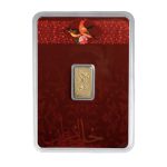 شمش 24 عیار نقش برجسته گل و بلبل 150 سوت